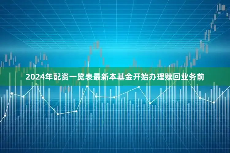 2024年配资一览表最新本基金开始办理赎回业务前