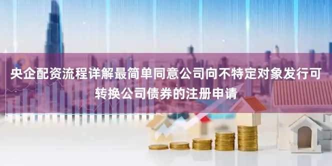 央企配资流程详解最简单同意公司向不特定对象发行可转换公司债券的注册申请